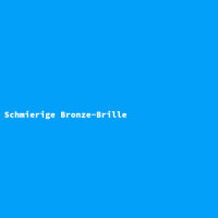 Schmierige Bronze-Brille