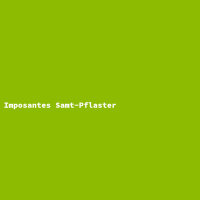 Imposantes Samt-Pflaster