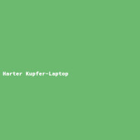 Harter Kupfer-Laptop