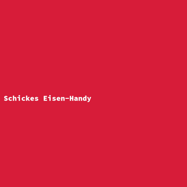 Schickes Eisen-Handy