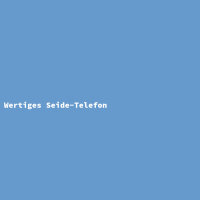 Wertiges Seide-Telefon